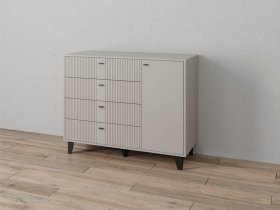 Комод «Катрин-13» (кашемир/сантьяго софт) в Заозёрном - zaozyornyj.mebel-nsk.ru | фото