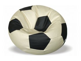 Кресло-мяч Футбол, иск.кожа в Заозёрном - zaozyornyj.mebel-nsk.ru | фото