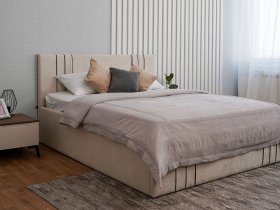 Кровать двуспальная 1,8м с подъем. мех. Леванте в Заозёрном - zaozyornyj.mebel-nsk.ru | фото