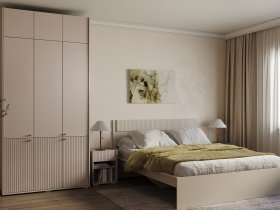 Модульная спальня Орма (МДФ) в Заозёрном - zaozyornyj.mebel-nsk.ru | фото