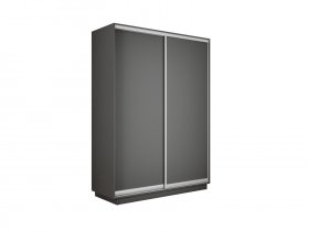 Шкаф-купе двухдверный Экспресс Хит (ЛДСП/ЛДСП) в Заозёрном - zaozyornyj.mebel-nsk.ru | фото