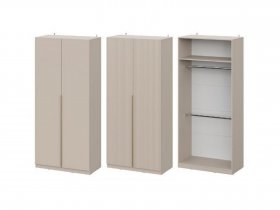 Шкаф ШК-100 Эккервуд (меланж) в Заозёрном - zaozyornyj.mebel-nsk.ru | фото