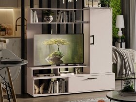 Стенка «Сиена» (кашемир) в Заозёрном - zaozyornyj.mebel-nsk.ru | фото